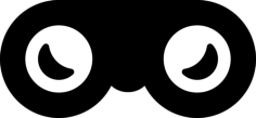 Binoculars Tool Digital Sketch Svg Design, Free Vectors File